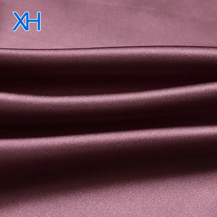 Fashionable Pure Silk Satin For Robes Women Made in China by Xinhe Textiles