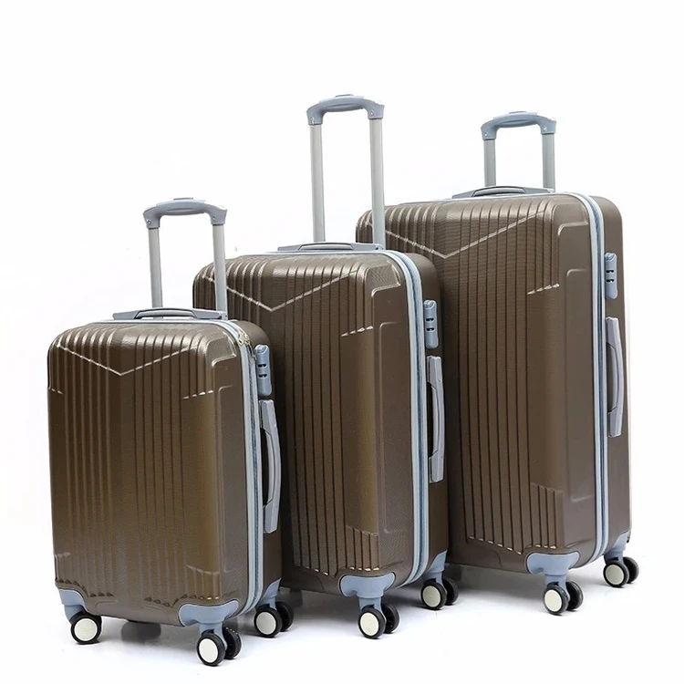 ABS Suitcase Trolley Bag 3 Pieces Set Wholesale Luggage Set with Good Quality