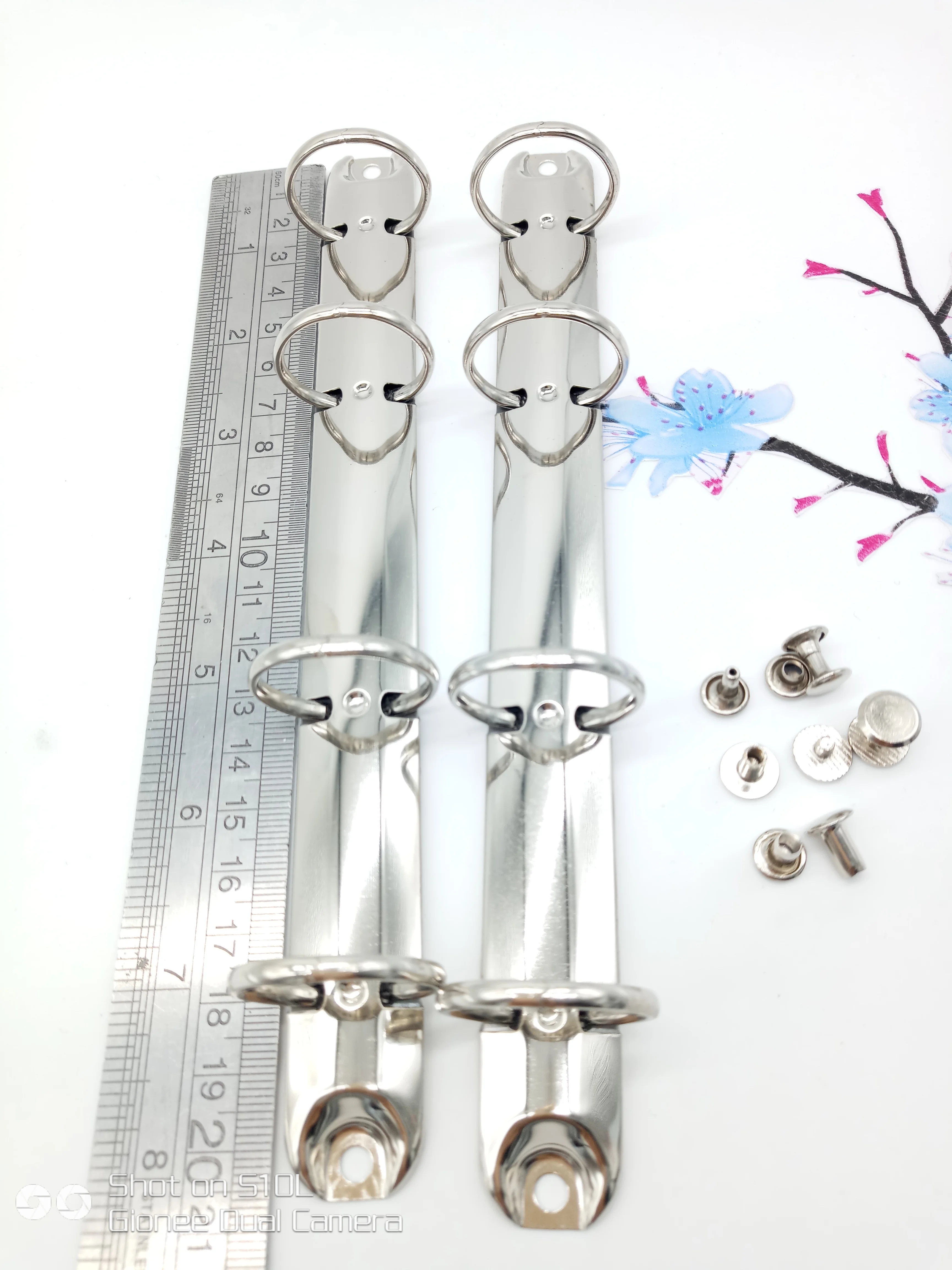 China metal three ring mechanism ring binder mechanism file folder paper clamp