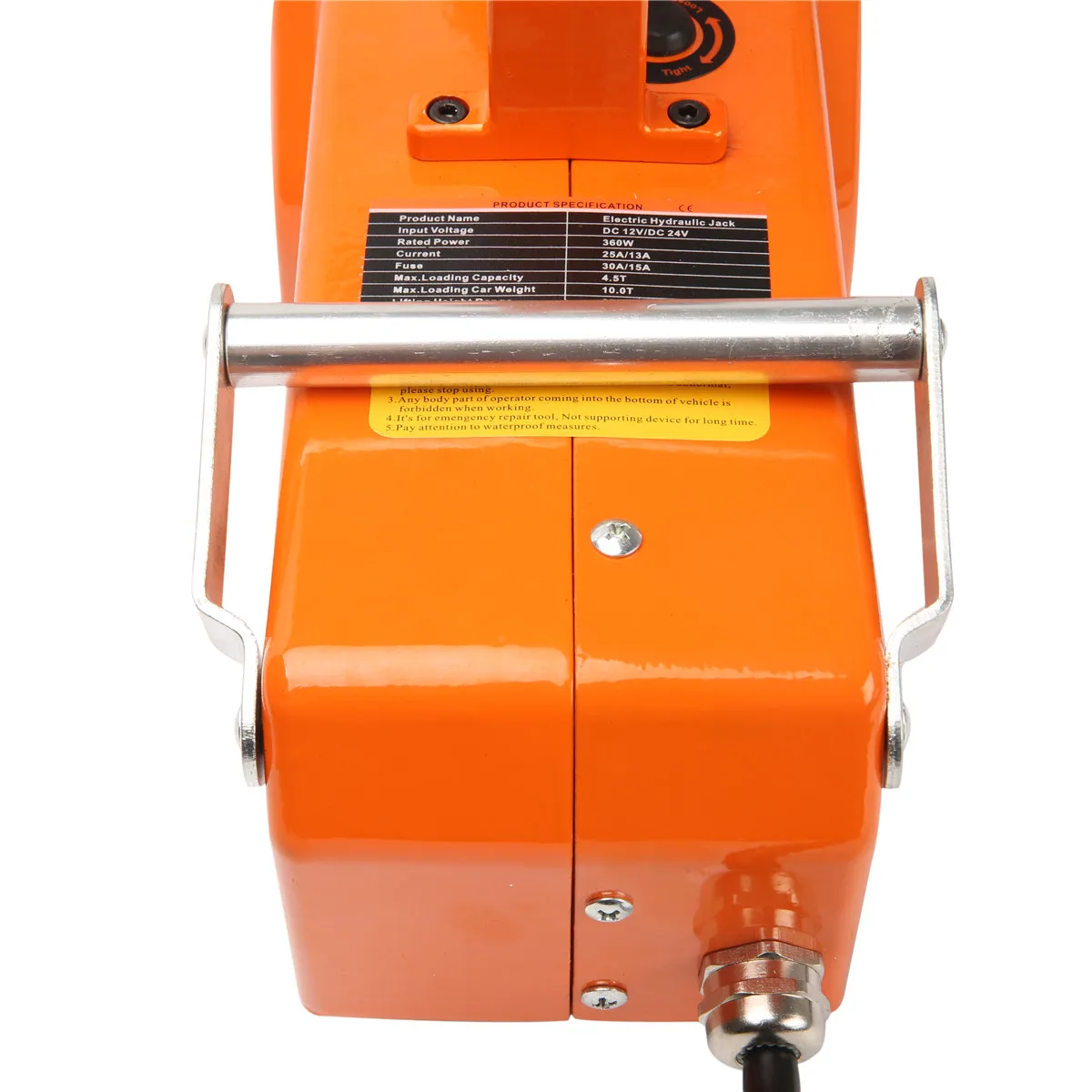 Total weight 15ton electric car jacks with jump starter built-in lithium battery