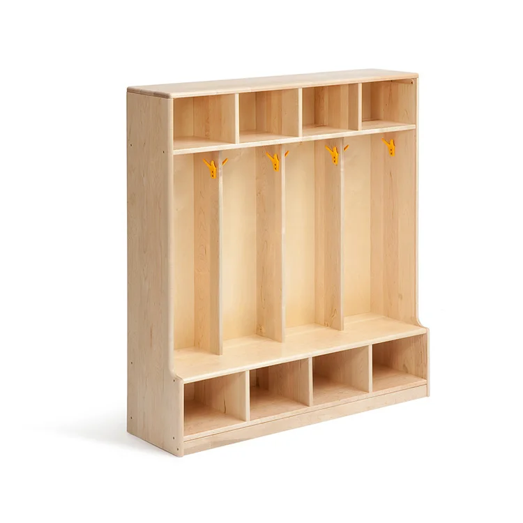 Kindergarten Baby Clothes Cabinet Multifunctional Kids Clothes Cabinet