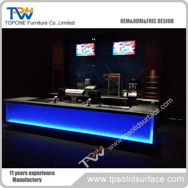 Factory Directly front desk design large executive customer service counter for hospital