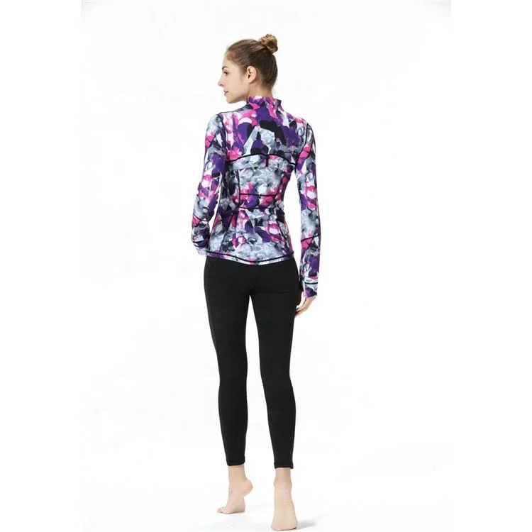Custom Outdoor Athletic Works Yoga Sport Jacket For Women