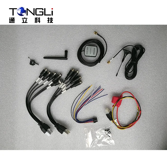 
AHD 720P 8 Channel MOBILE DVR WITH 3G 4G GPS WIFI Optional for Bus CCTV System 