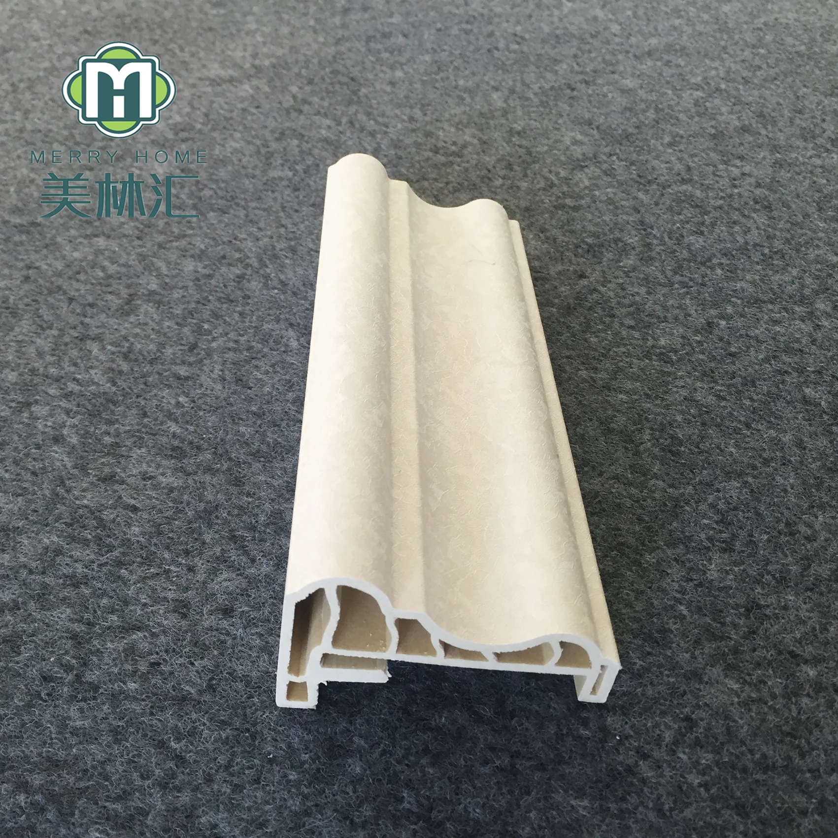 
White Skirting Line PVC Skirting Plastic Skirting Board Covers for Floor Decorative Polystyrene 5 Years Modern 3D Model Design 
