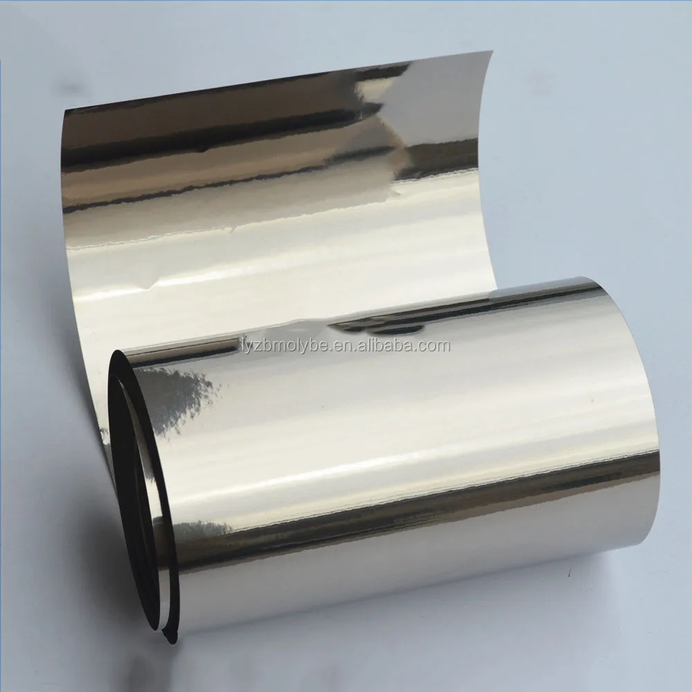 Cold surface Molybdenum sheet Molybdenum foil