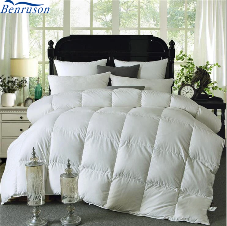 Тепловой beddinghotel свет с утинным пухом зимнее пуховое одеяло