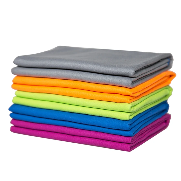 China Factory wholesale hot sale Absorbent microfiber Yoga towel custom design