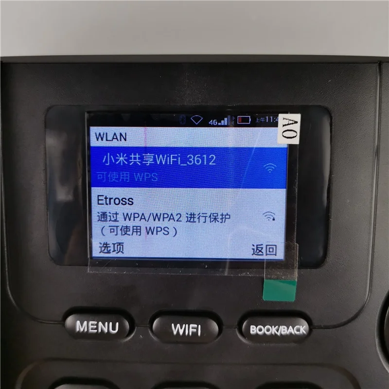 4G LTE sim card desk phone table phone with wifi hotspot