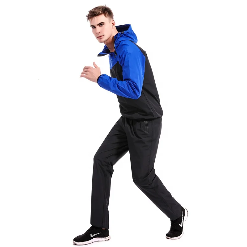
Yisun Heavy Duty Sauna Suit Running Non Rip Sweat Tracksuit Weight Loss Slimming Fitness Training Sweat Suit 