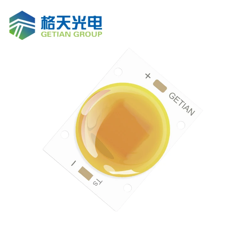 Hot selling product cob led grow light chip full spectrum flip chip with lens waterproof