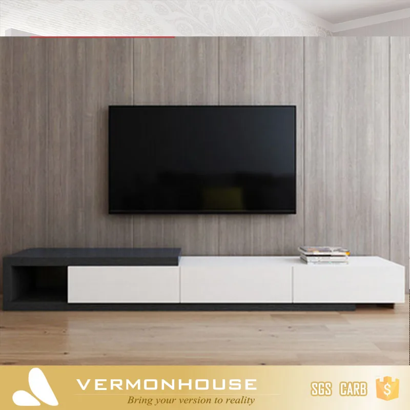 2022 Hangzhou Vermont Modern Design Living Room Furniture Wall TV Cabinet Stand Wooden Furniture