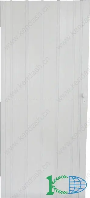 Room divider rail pvc wall panel plastic accordion door