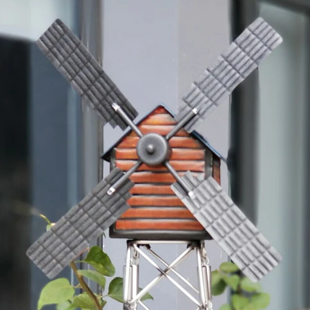 windmill wholesale parts solar light Motor metal wind spinner