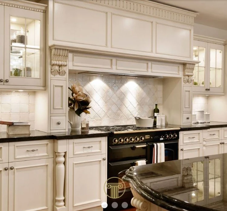 Luxury Wood Kitchen Furniture Home Design White Cabinets