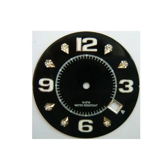 Low MOQ Custom Logo Wrist Watches Water Resistant Big Watch Dial