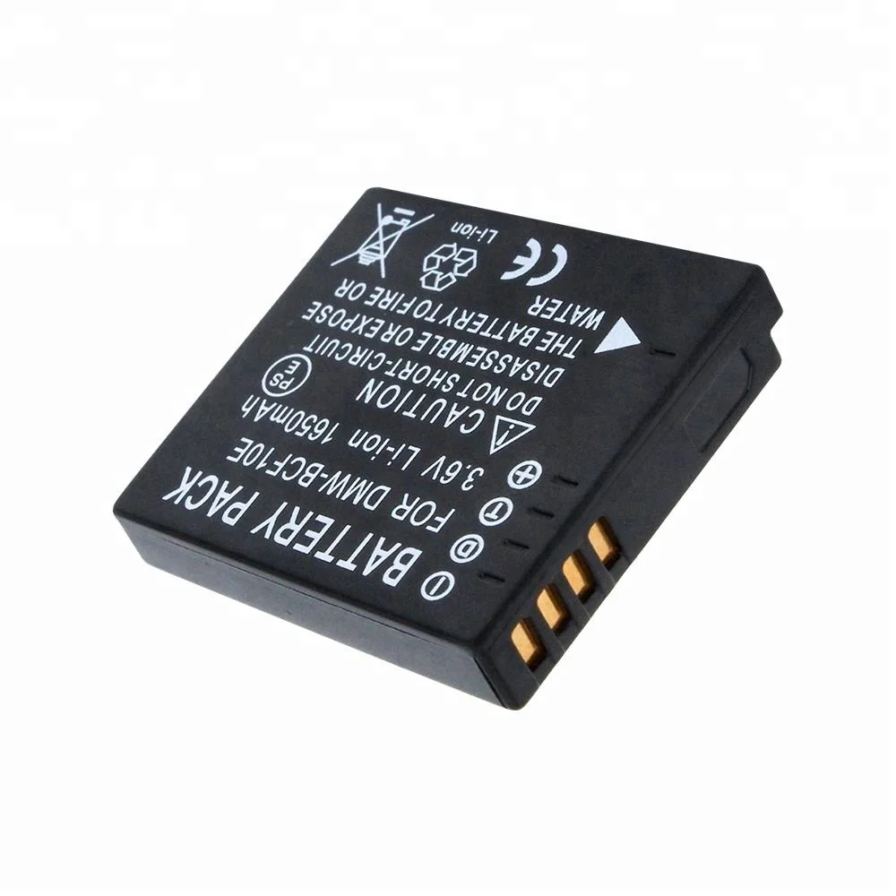 3,6 V литий-ионная аккумуляторная батарея DMW-BCF10E CGA-S009E для цифрового фотоаппарата Panasonic DMC-FS4 FS6 FS10