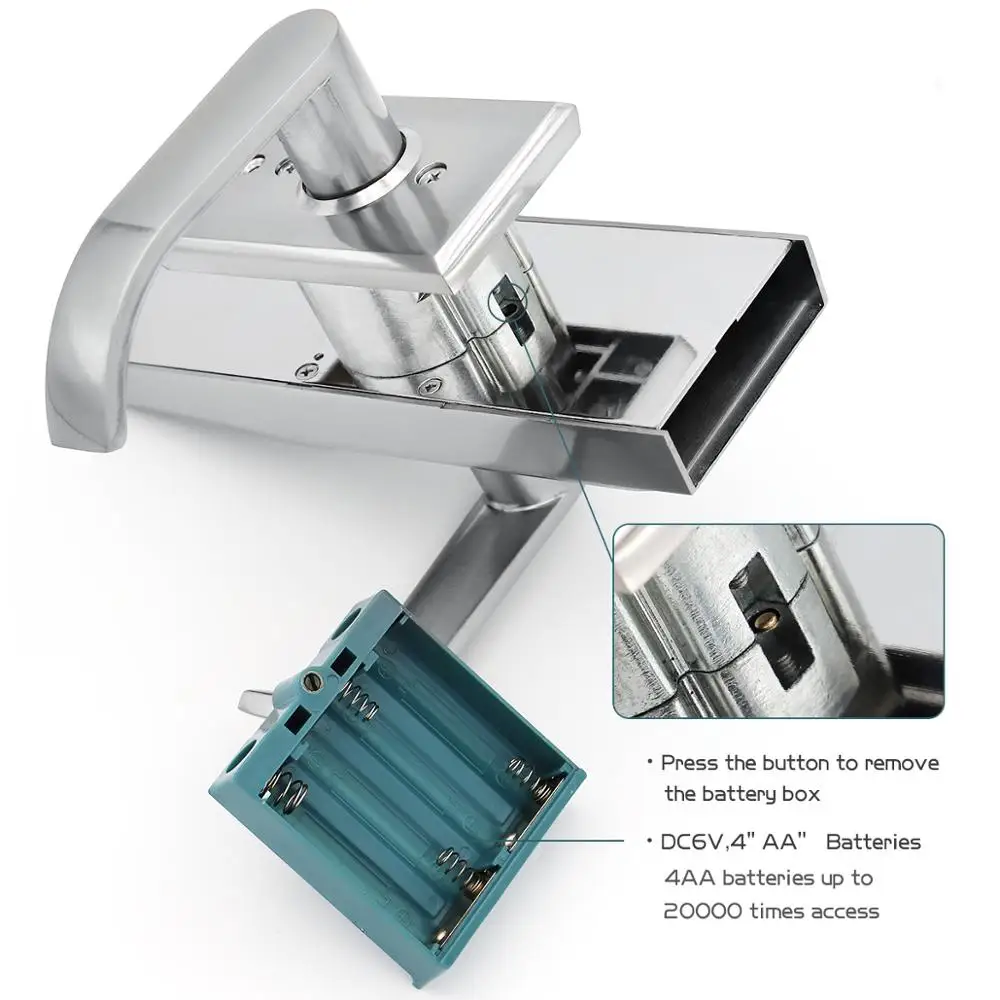 USA Electric Security Smart Front Door Lock,Digital Password Home Smart Lock,Smart Keyless Lock RD-J