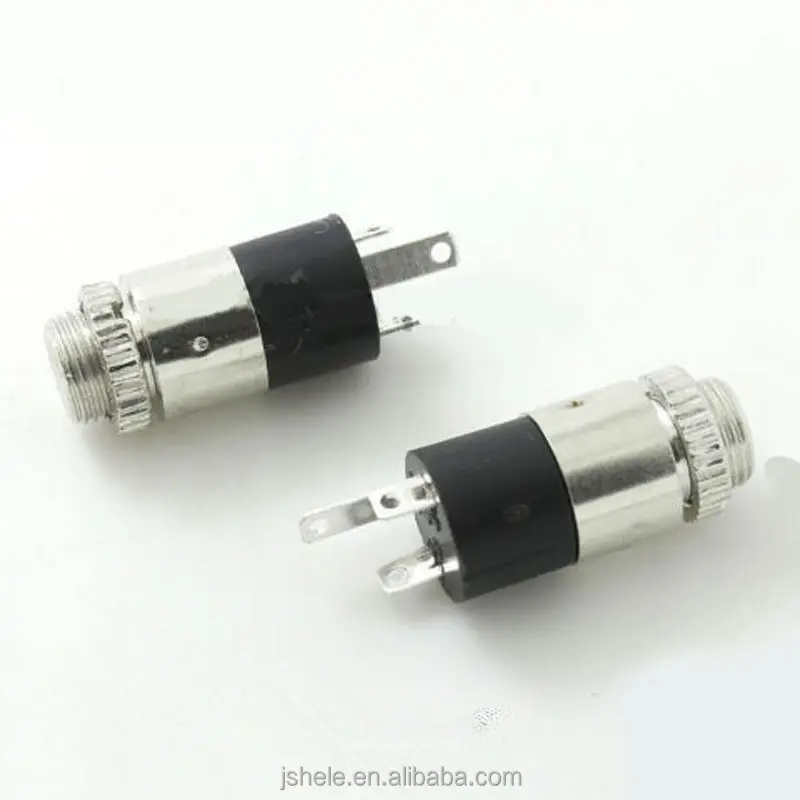 3.5mm Mini Female Headphone Jack Plug Stereo Audio Panel Mount Connector