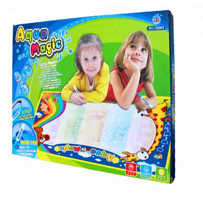 
2020 new writing painting child kid magic toy Water drawing mat,child kid magic toy Water Aqua doodle mat,child kid drawing 
