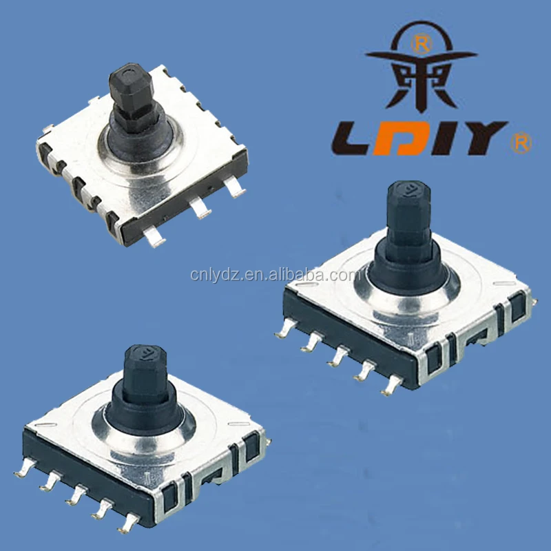 5 way tactile switch smd button switch SMT push 5way tact switch multi-function LY-A07-03B
