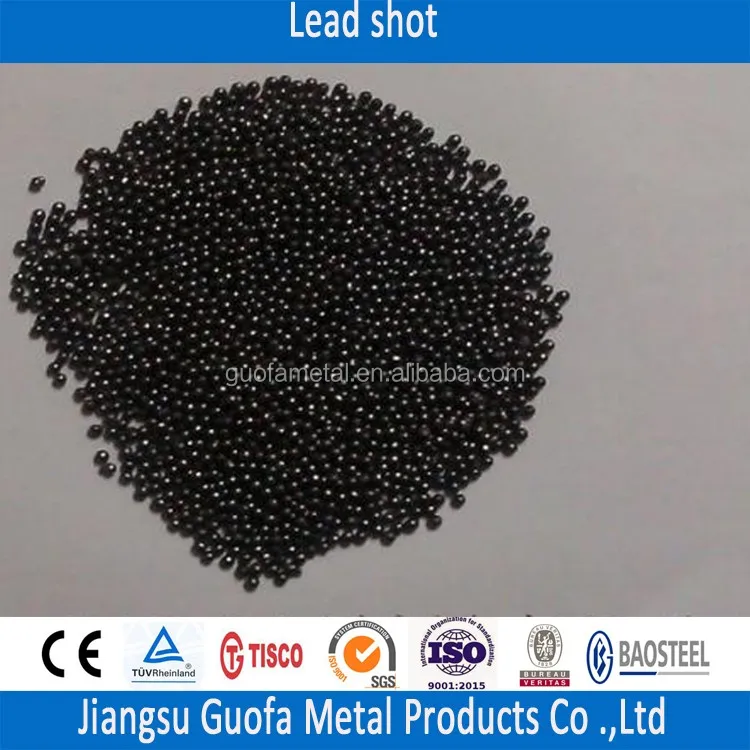 3mm 4mm 99.99% Pure Black Lead Pellet Ball