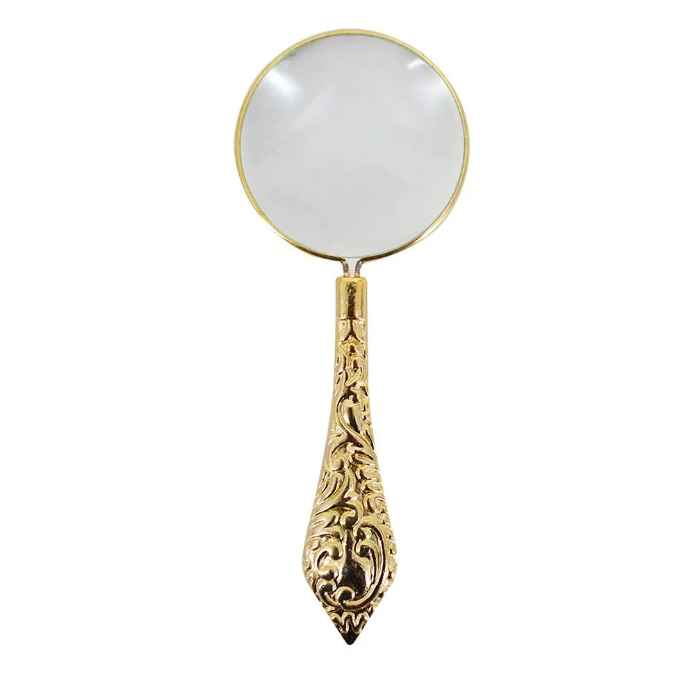 
crafts hobbies 5X carved magnifier for reading inspection 