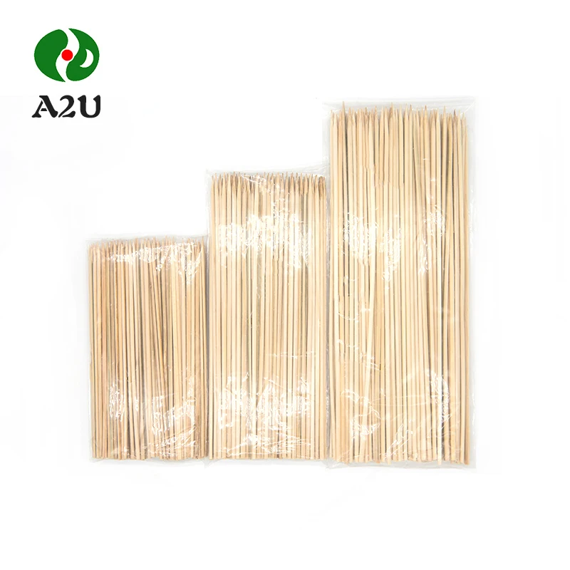 Wholesale Round Small Bamboo Sticks For Polished Incense Skewers Disposable Sticks