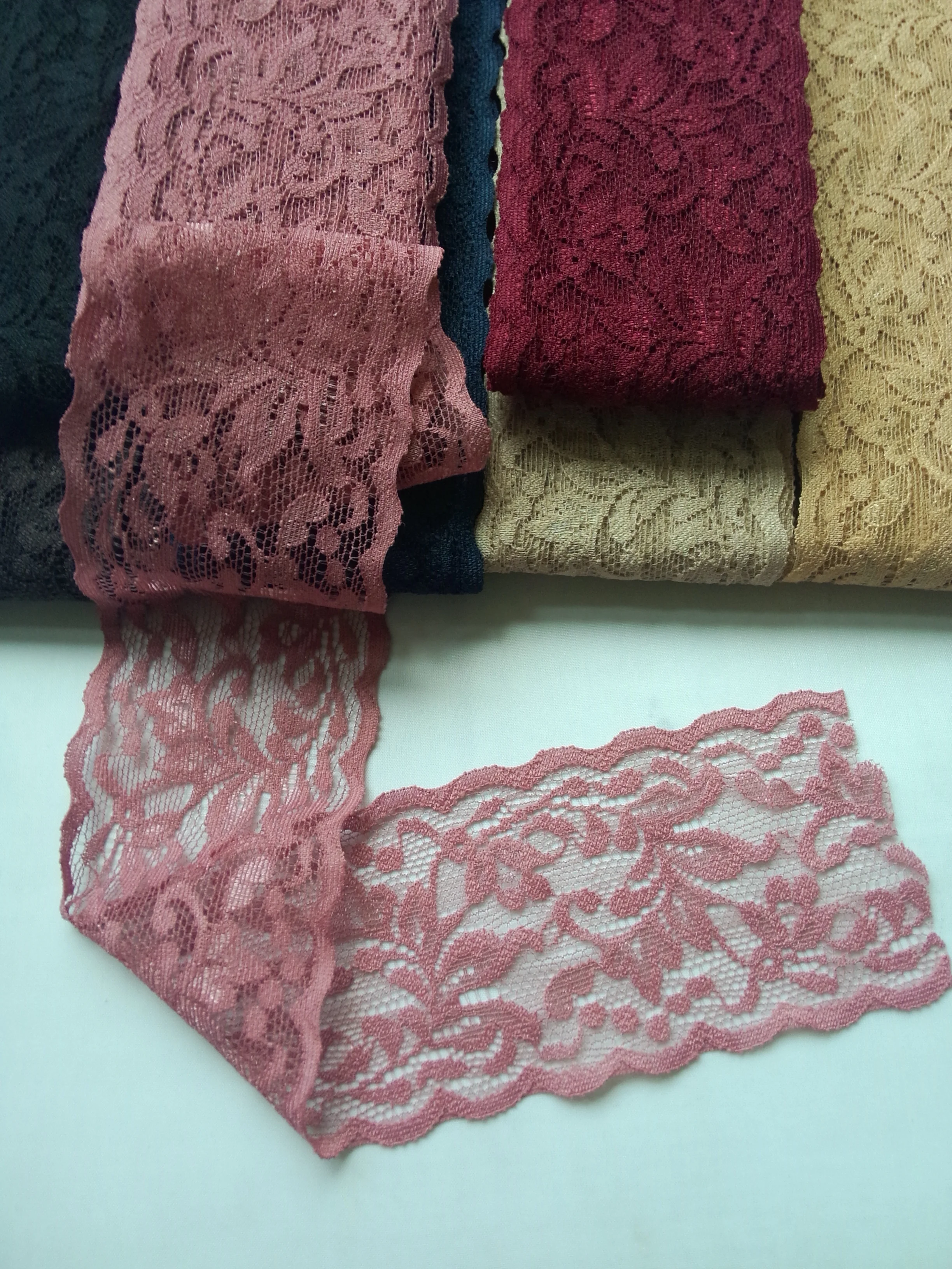 stretch 6cm lace elastic for adults headbands by yard -lace wedding hair accessories