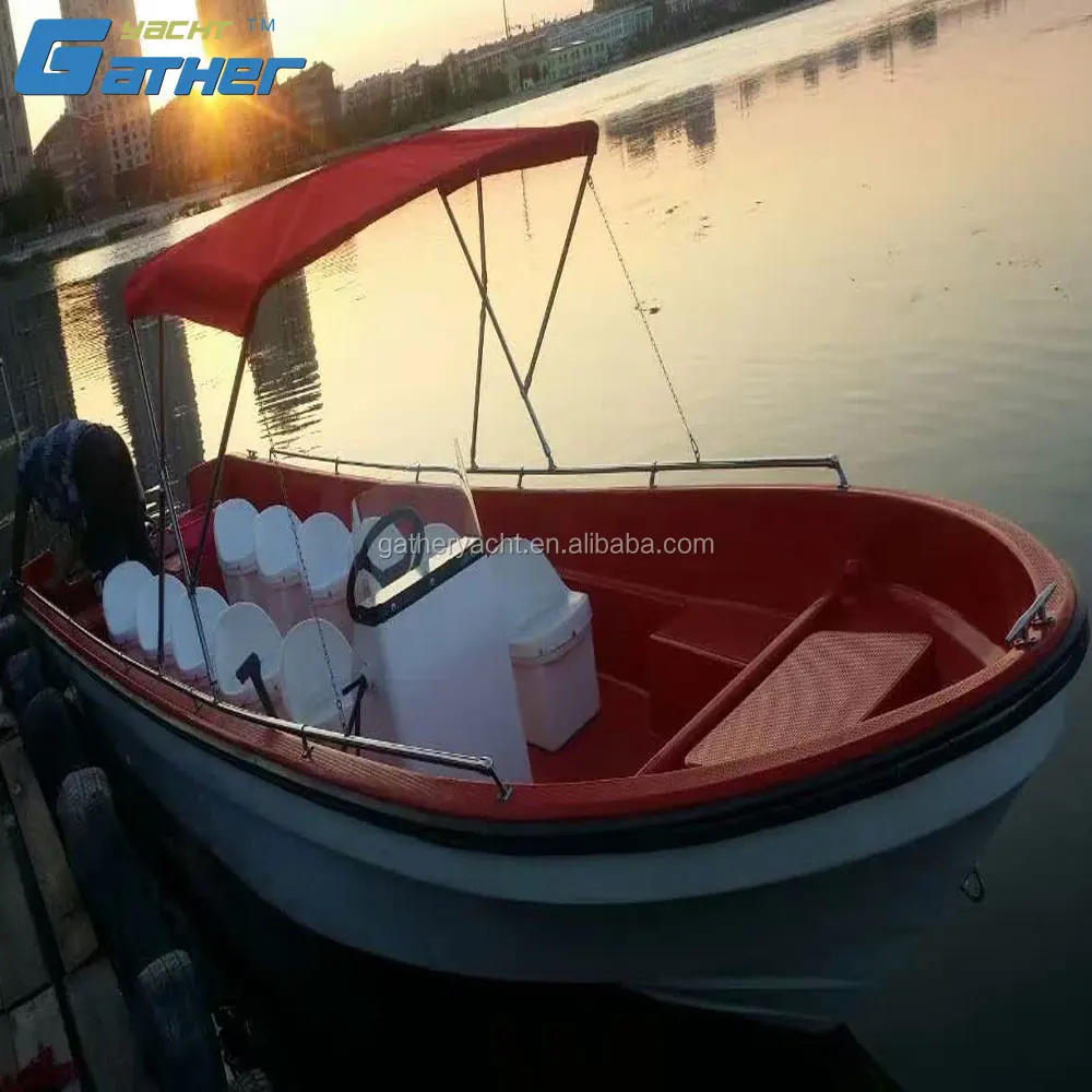 Gather 7m fiberglass fishing boat panga boat for sale