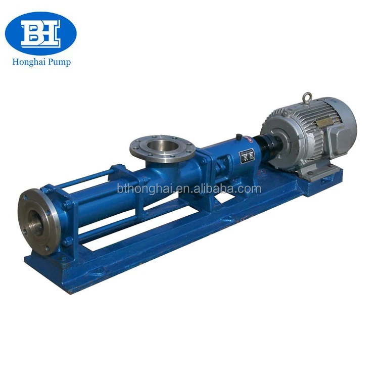 G series mono screw pump for fuel oil/sludge/slurry/sewage