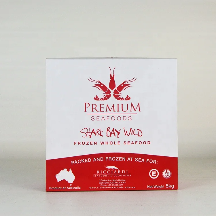 Scampi paper Cold chain transportation box Customized Custom Logo