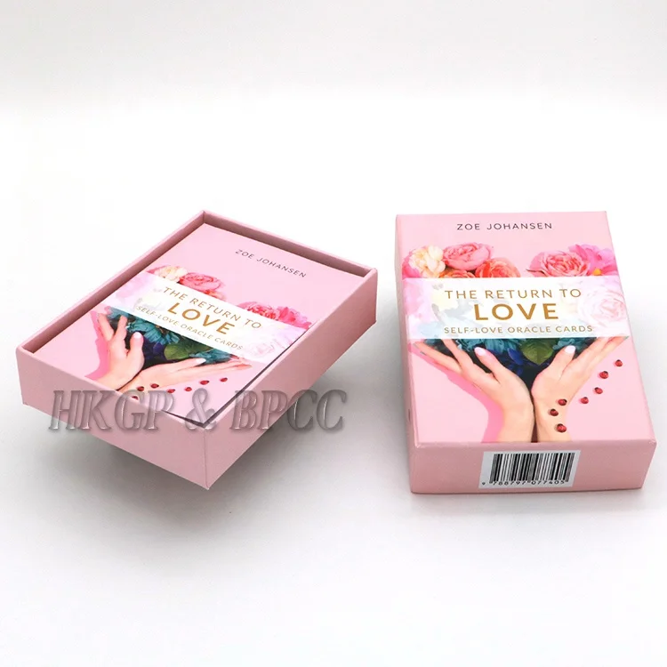
Best Quality Personalized Custom Oracle Card Deck with Book Printing 