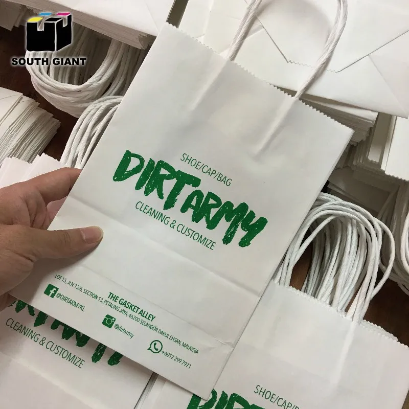 Manufacturer Cheap Customized Handle Assorted Color Party Favor Gift Shopping Carry Kraft Mini Small Paper Bag