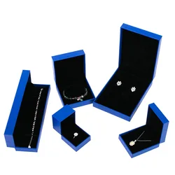 Hotsale Paper Leather Packaging Box For Ring  Jewellery Boxes