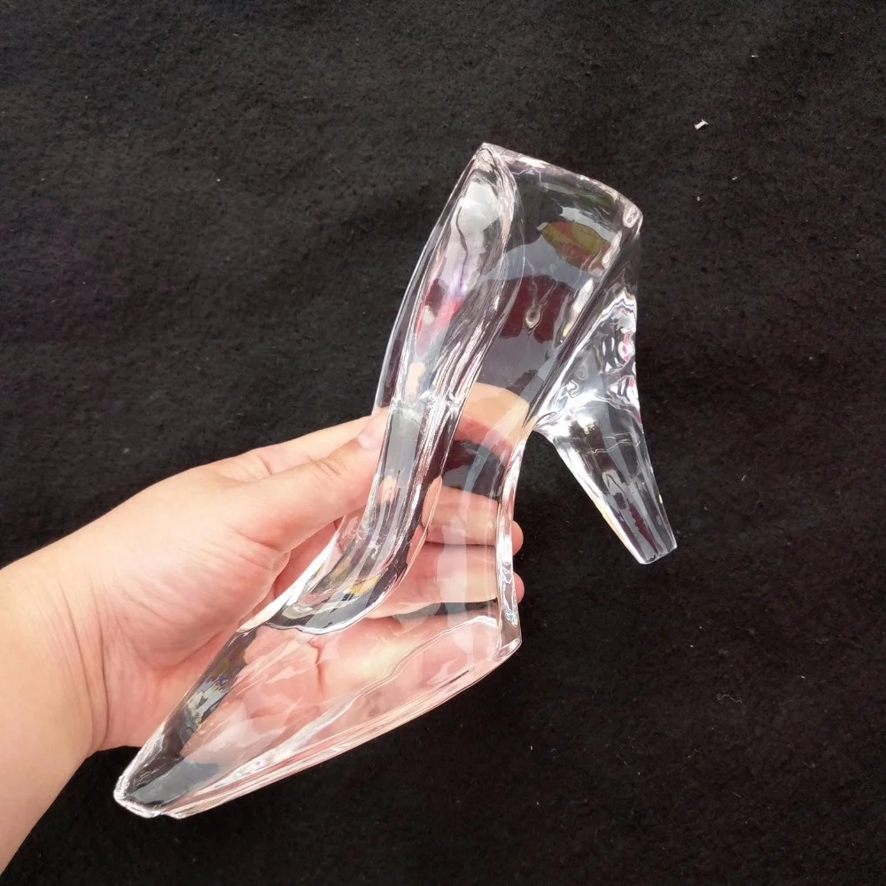 Custom Cinderella Shoes Crystal Glass Shoes for cinderella glass shoes