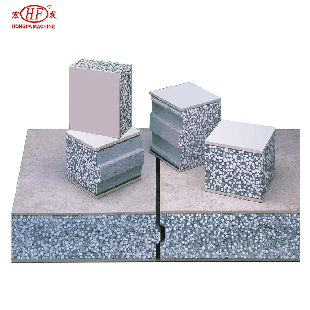 Calcium Silicate Faceplate Wall Panel/Polystyrene Particle Concrete Wallboard Making Machine