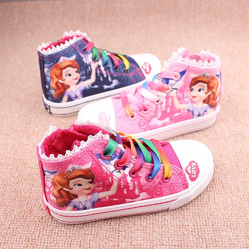 Детская одежда для сна с изображением принцесс Софии обувь модная детская обувь