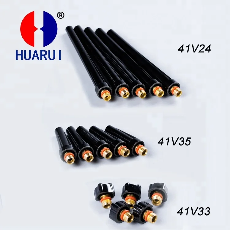 tig welding torch parts ceramic nozzle collet back cap