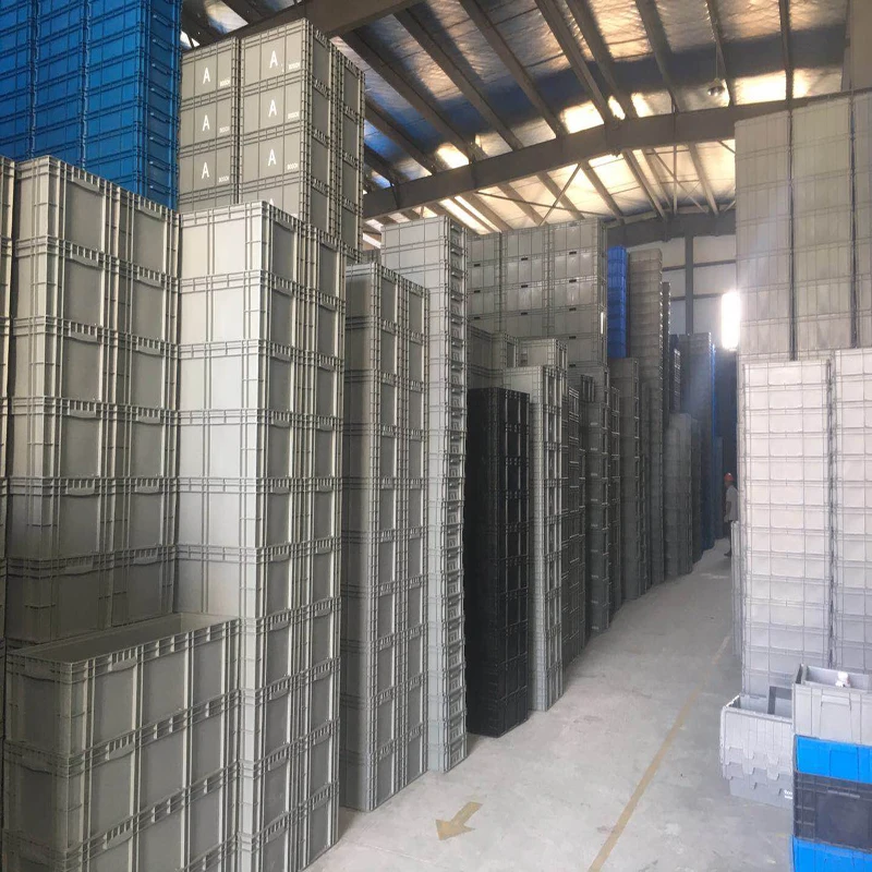 EU Stacking Moving Plastic Turnover Box/Tote Box