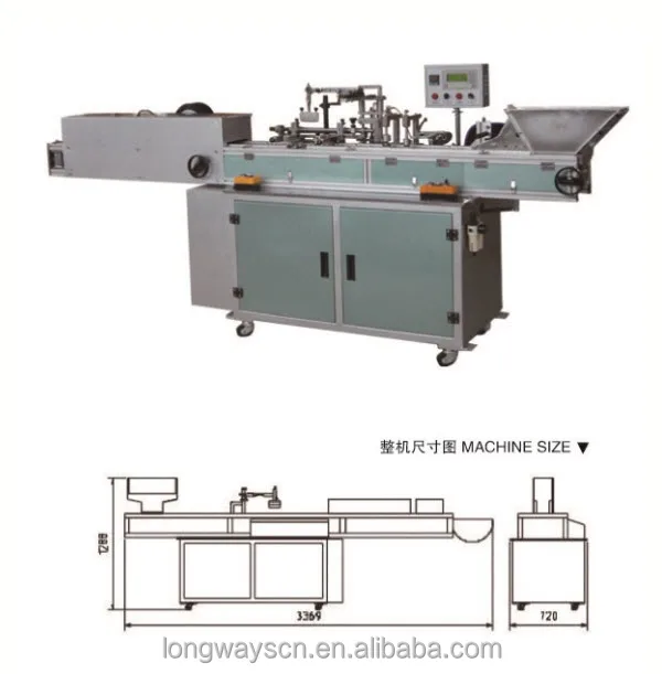 
Automatic silk LW600 screen printing machine 