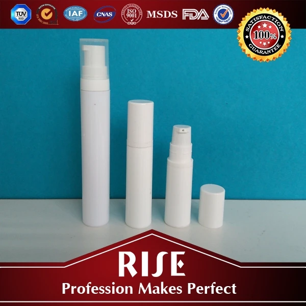 Travel storage make up cosmetic empty  airless pump lotion bottle 5ml 10ml 12ml