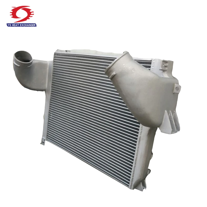 hot selling and high performance customizable aluminum volvo truck radiator