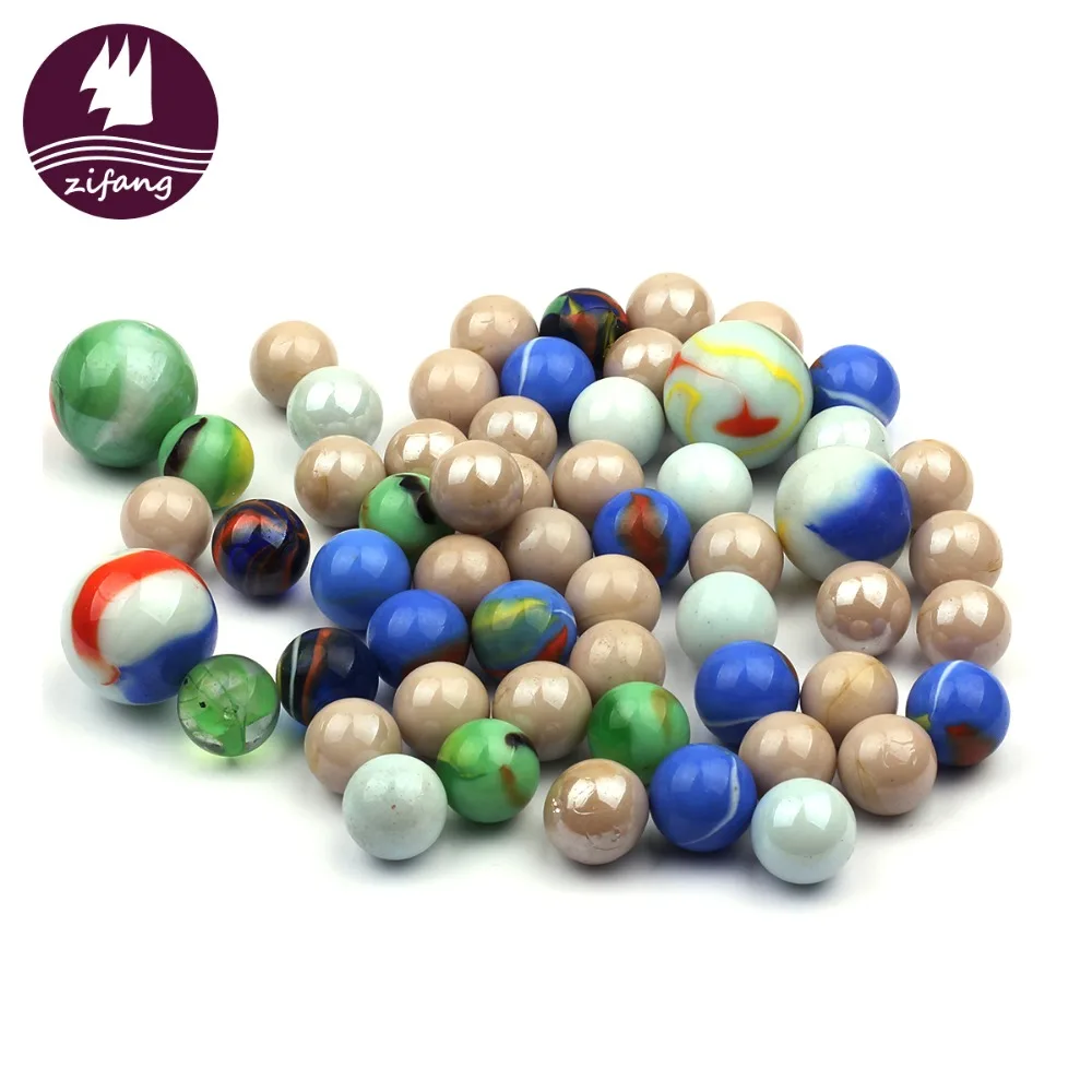 Cat eye glass marbles for game playing