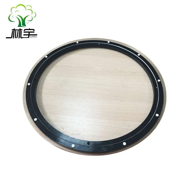 600 mm (24inch) Patent Low-Noise Aluminum Lazy Susan Turntable Bearings Swivel Ring Swivel Plate for Indoor and Outdoor Use