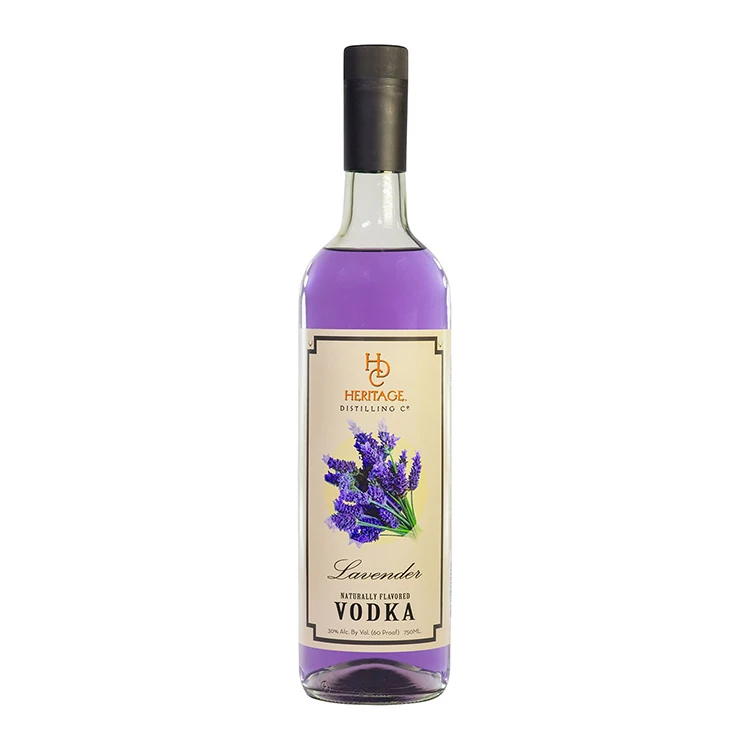 Hot sale  Wholesale Lavender liquor flavor Vodka