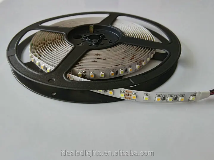Color temperature adjustable cool white and pure white 12v SMD 2835 120leds cct LED strip light