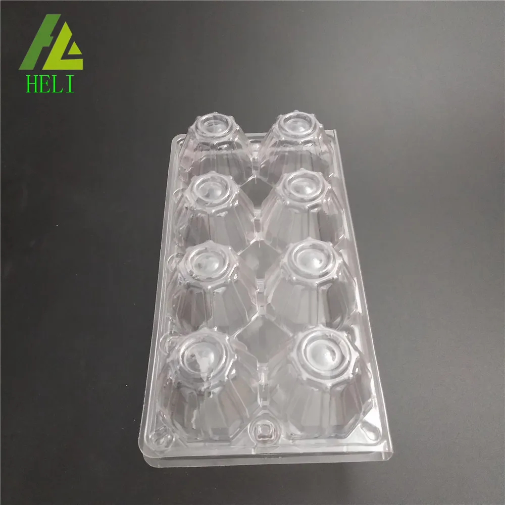 Reusable egg carton plastic egg tray