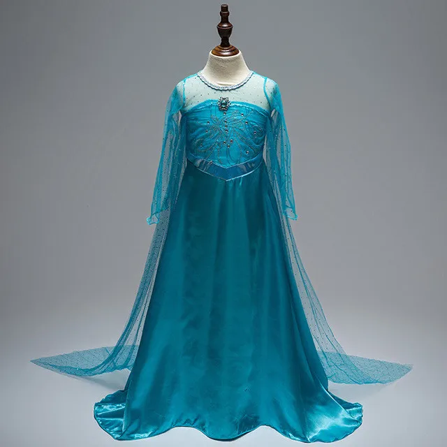 
classic nice party dress frozen elsa girls dresses 