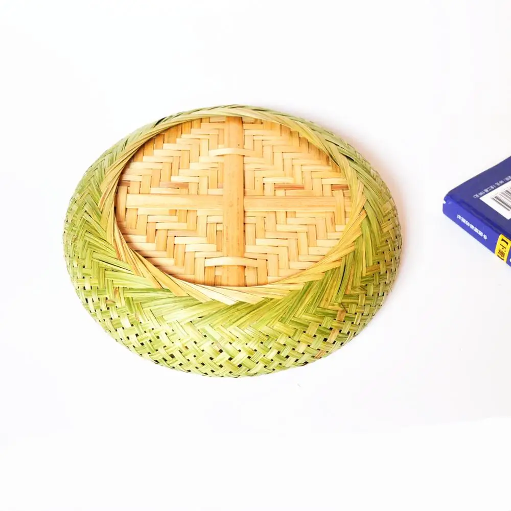 
Eco-friendly Natural Manual Bound Bamboo Sieve Bamboo Basket Bamboo Food Basket 